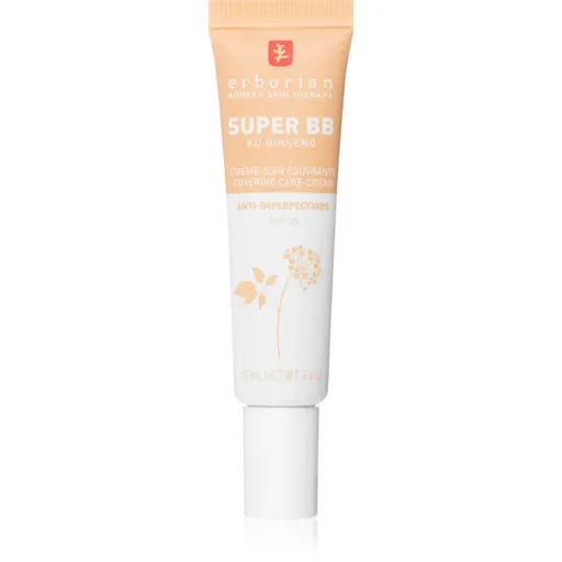 Erborian Super BB Covering Care-Cream Crema BB ce ofera aspect perfect pielii pachet mic culoare Dore 15 ml
