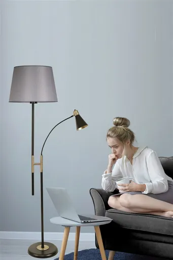 Lampadar, Opviq, 534LUN4301, Gri