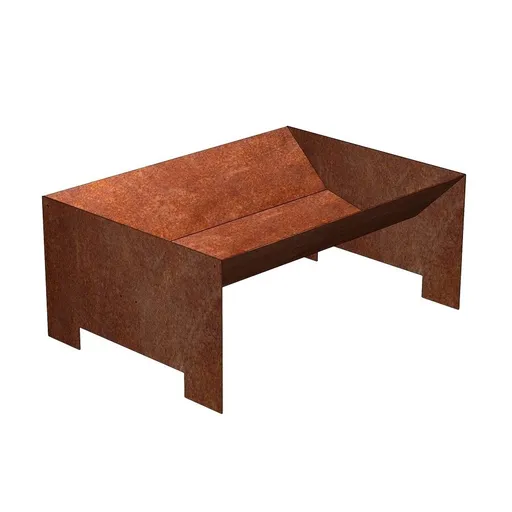 Strato Foc de grădină 50 x 70 x 30 cm, corten CORGARDEN 1018