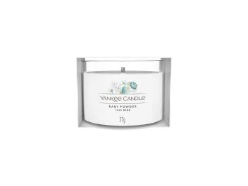 Yankee Candle Lumânare votivă în sticlă Baby Powder 37 g