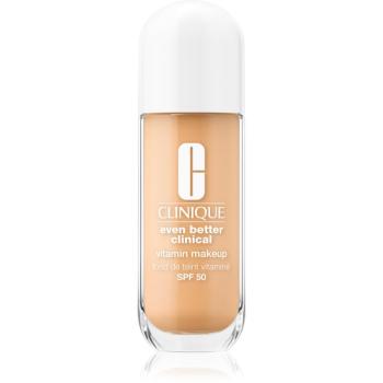Clinique Even Better™ Vitamin Makeup fond de ten lichid SPF 50 culoare Light Warm 3 30 ml