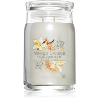 Yankee Candle Vanilla Crème Brûlée lumânare parfumată 567 g