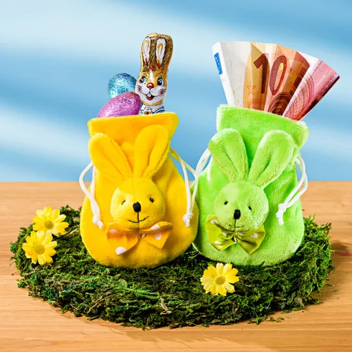 1 pungă cadou "Iepuraș"