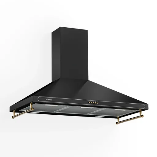 Klarstein Victoria 90, hotă extractoare, 90 cm, design retro, 644,5 m³ / h, 2 lumini LED