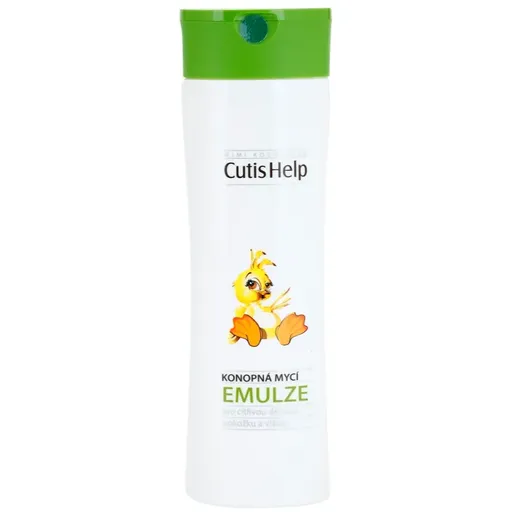 CutisHelp Mimi lotiune pentru curatare cu extract de canepa pentru nou-nascuti si copii 200 ml