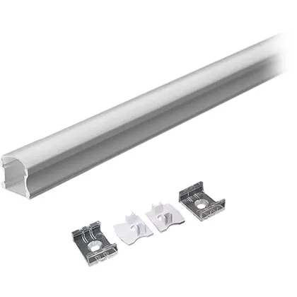 Profil aluminiu pentru banda LED 2M 17.2MM x 15.5MM alb V-TAC SKU-3366