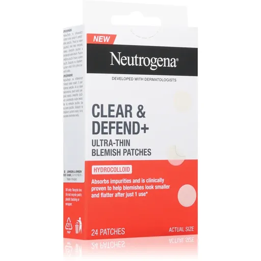 Neutrogena Clear & Defend+ tratament topic pentru acnee 24 buc