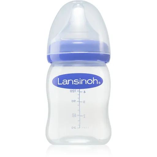 Lansinoh NaturalWave biberon pentru sugari Slow 160 ml
