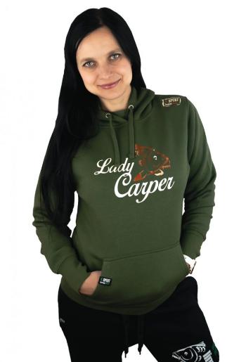 R-Spekt Rybářská Mikina s kapucí Lady Carper khaki - L,R-Spekt Rybářská Mikina s kapucí Lady Carper khaki - L