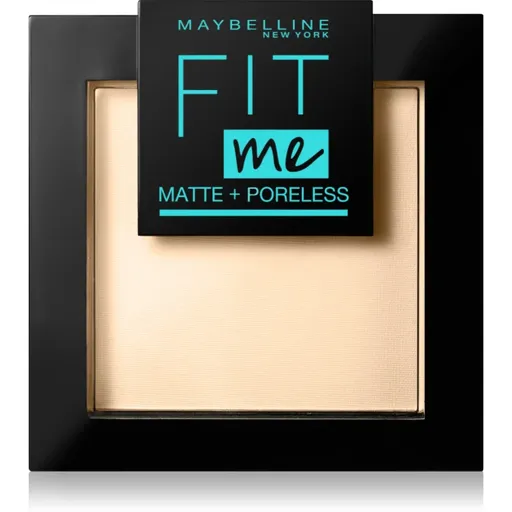 MAYBELLINE NEW YORK Fit Me! Matte+Poreless pudra matuire culoare 115 Ivory 9 g