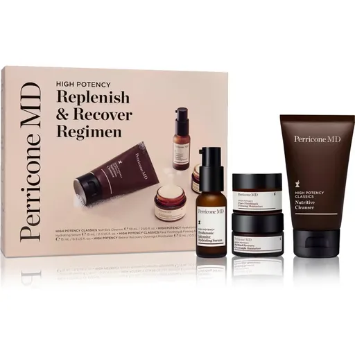 Perricone MD High Potency Replenish & Recover Regimen set cadou pentru hidratare si fermitate