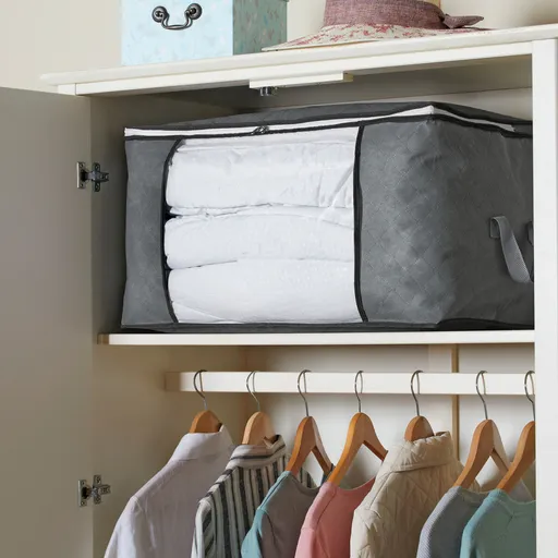 Sac de depozitare pentru plăpumi