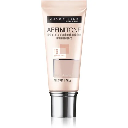 MAYBELLINE NEW YORK Affinitone make up hidratant culoare 16 Vanilla Rose 30 ml