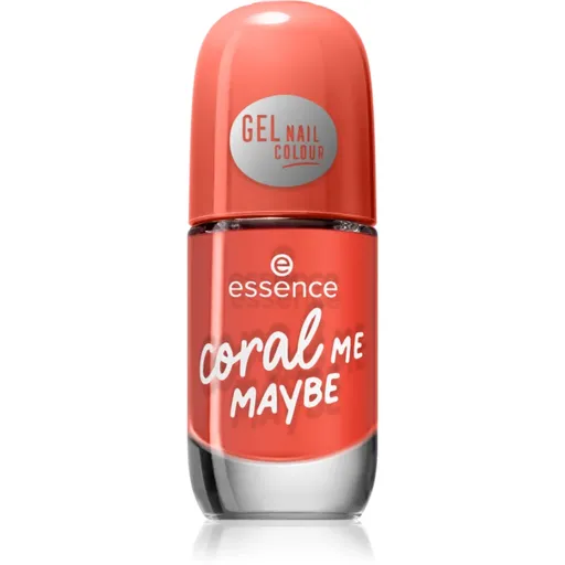 essence Gel Nail Colour lac de unghii culoare 52 Coral me maybe 8 ml