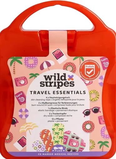 Wild Stripes Trusă de prim ajutor pentru călătorii First Aid Kit Travel