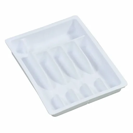 Organizator variabil Kesper 30086, 6 sau 8 compartimente, alb