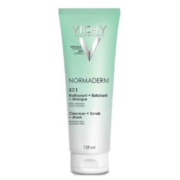 Vichy Un produs pentru curățarea pielii cu imperfectiuni 3 în 1 Normaderm Tri-Activ Cleanser 125 ml