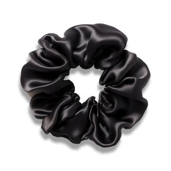 Pilō Pilō | Silk Hair Tie - Large Black hedvábná gumička do vlasů 1 ks