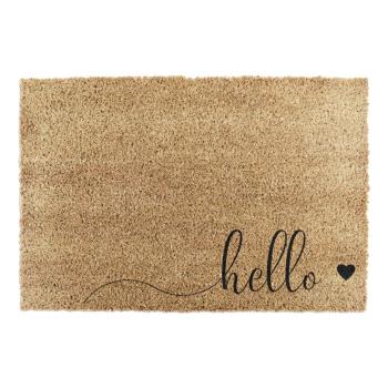 Kókuszrost lábtörlő 40x60 cm Hello Scribble – Artsy Doormats