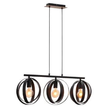 Lustră modernă suspendată Rabalux 5361 Cortado, negru
