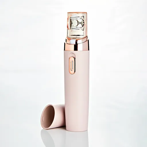 Epilator cu lumină LED