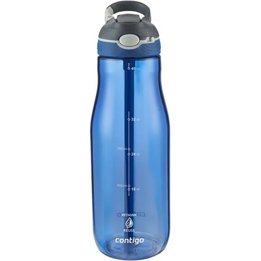 Sticlă pentru băut Contigo Ashland 1200 ml Monaco, albastru, 1200 ml