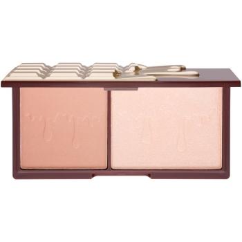 I Heart Revolution Mini Chocolate paleta bronzare si stralucire culoare Bronze and Glow 11 g