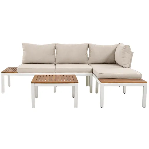 Set mobilier de grădină, Bej | Aosom Romania