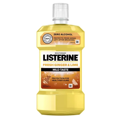 Listerine Apă de gurăFresh Ginger and Lime Mild Taste 500 ml