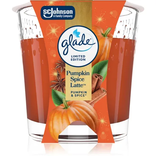 GLADE Pumpkin Spice Latté lumânare parfumată 112 g
