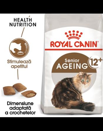 Royal Canin Ageing 12 + hrana uscata pisica senior, 4 kg