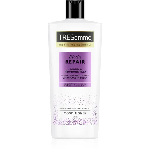 TRESemmé Biotin Repair balsam pentru indreptare pentru par deteriorat pachet mare 685 ml