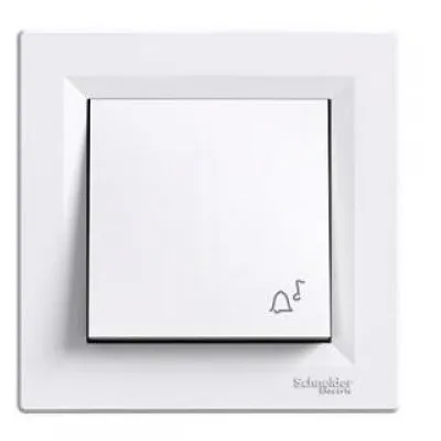 Intrerupator cu revenire alb Schneider Asfora EPH0800121