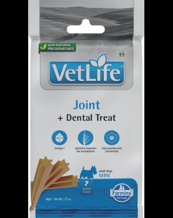 FARMINA Vet Life Dental Treat Joint Mini 60 g recompensa dentara caini de rase mici