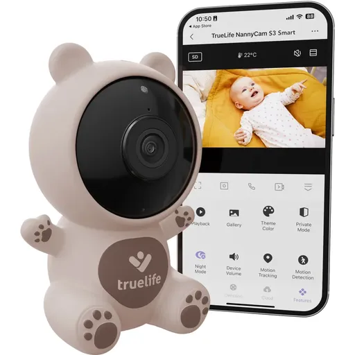 TrueLife NannyCam S3 Smart monitor video digital pentru bebeluși 1 buc