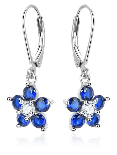 Beneto Cercei fermecători din argint cu pietre de zircon AGUC3337