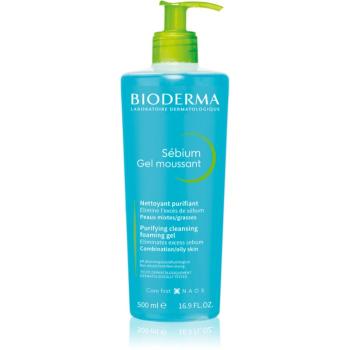 Bioderma Sébium Gel Moussant gel de curățare pentru ten gras și mixt 500 ml