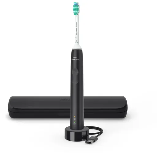 Philips Sonicare 3100 HX3673/14 periuta de dinti electrica sonica Black 1 buc