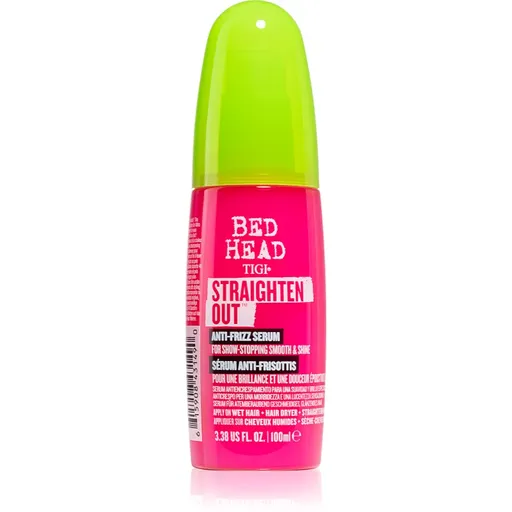 TIGI Straighten Out Anti-Frizz Serum ser netezire pentru un par stralucitor si catifelat 100 ml