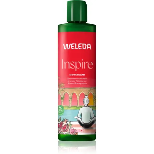 Weleda Inspire crema pentru dus regeneratoare Pomegranate, Orange and Vanilla 400 ml
