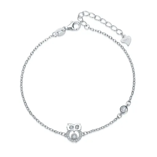 MOISS Brățară din argint cu bufniță B0000515
