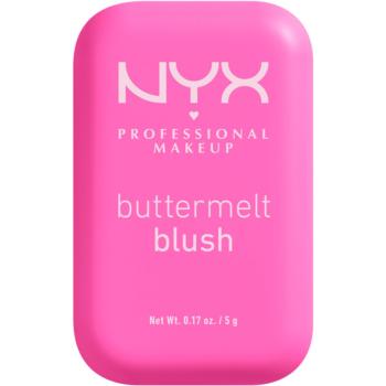 NYX Professional Makeup Buttermelt Blush fard de obraz sub forma de pudra culoare 01 My Butta Half 5 g