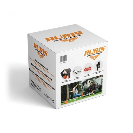 Kit Motocoasa Ruris (casca multifunctionala, ochelari, 3 role de fir, set protectie picioare)