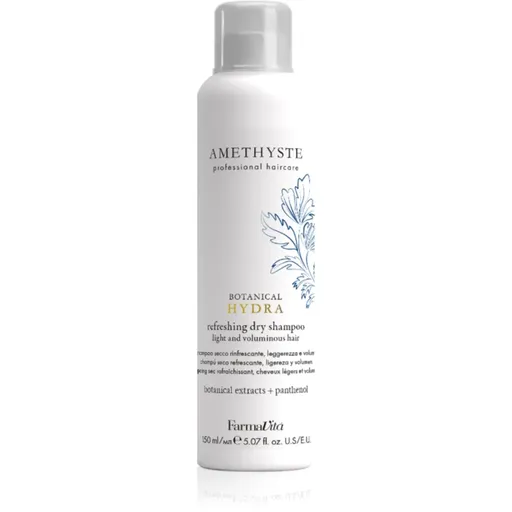 FarmaVita Amethyste Botanical Hydra șampon uscat cu efect de hidratare cu filtru UV 150 ml