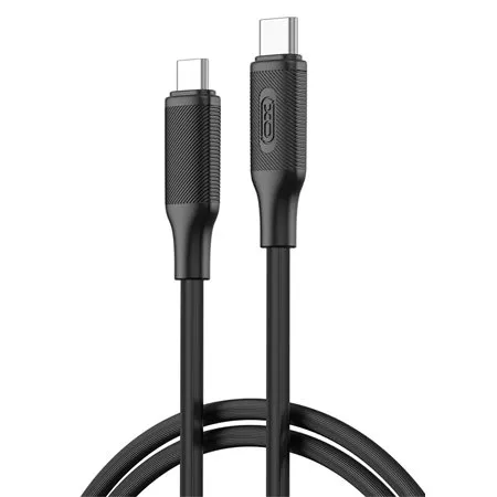 Cablu USB-C - USB-C PD 60W 1M - negru Xo GSM180783