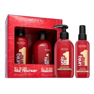 Revlon Professional Uniq One All in One Treatment & Shampoo set pentru finețe și strălucire a părului 150 ml + 230 ml