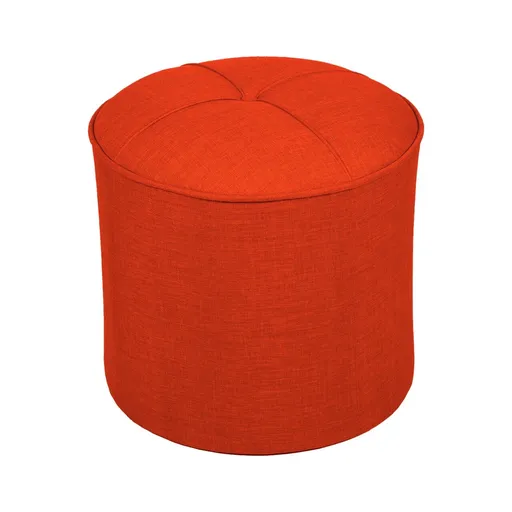 Taburet, Atelier del Sofa, 558ZEN1359, Lemn de brad, Caramiziu