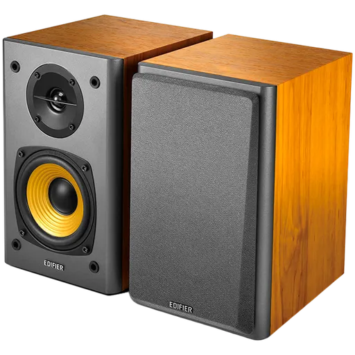 Boxe Edifier R1000T4, 24 W, difuzoare de 4" + 0,5", Active, RCA dublu, Butoane de control, Maro
