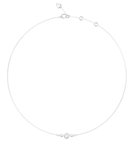 Guess Colier elegant din oțel Tiny Pearly JUBN05519JWRHT/U
