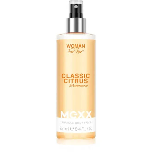 Mexx Woman Classic Citrus & Sandalwood New spray de corp racoritor pentru femei 250 ml